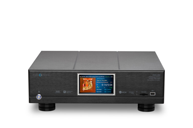 The Cary Audio DMS 800 is a full featured music streamer and DAC.