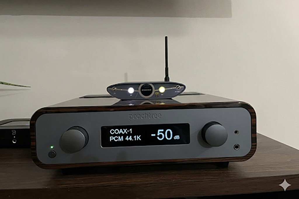 The iFi Stream 3 installed in Andrew Dewhirst's home.