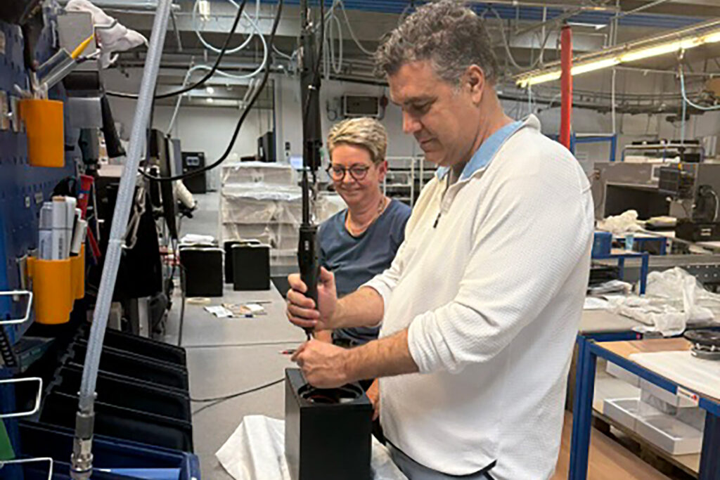 FutureAudiophie.com Publisher, Jerry Del Colliano, making Dali Loudspeakers (what were they thinking!!!!) in Denmark.