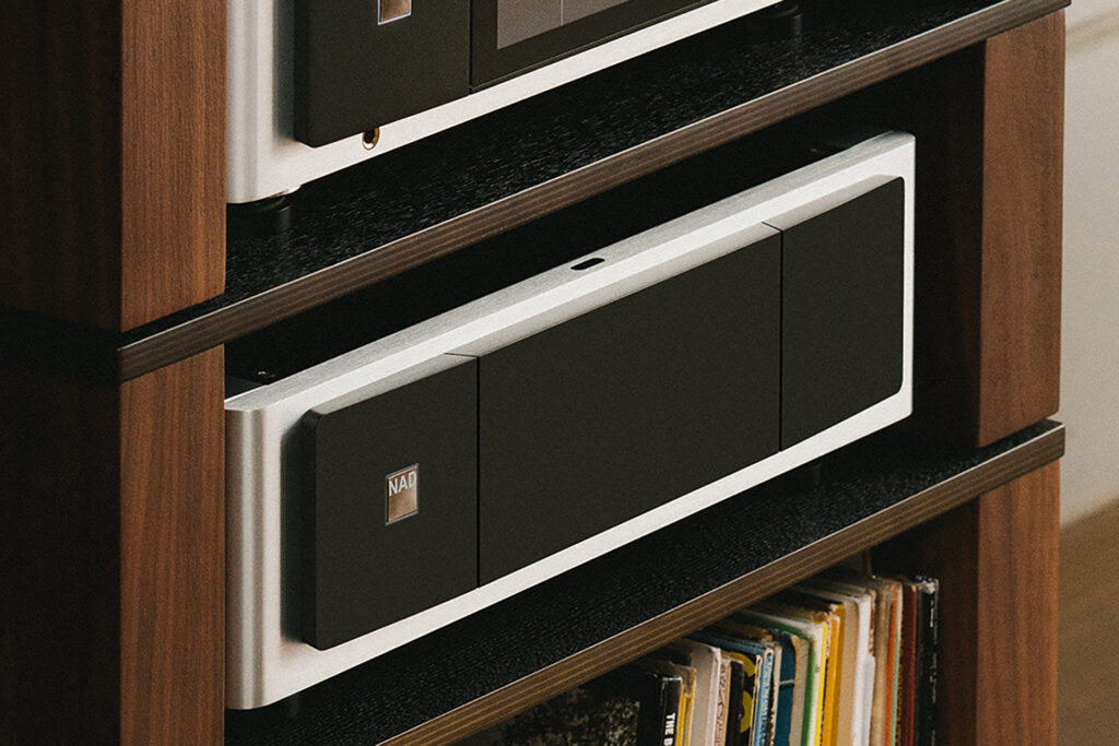The NAD M23 V2 in a Master Series stack.