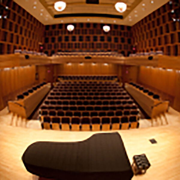 The music hall at the Eastman School at the University of Rochester.