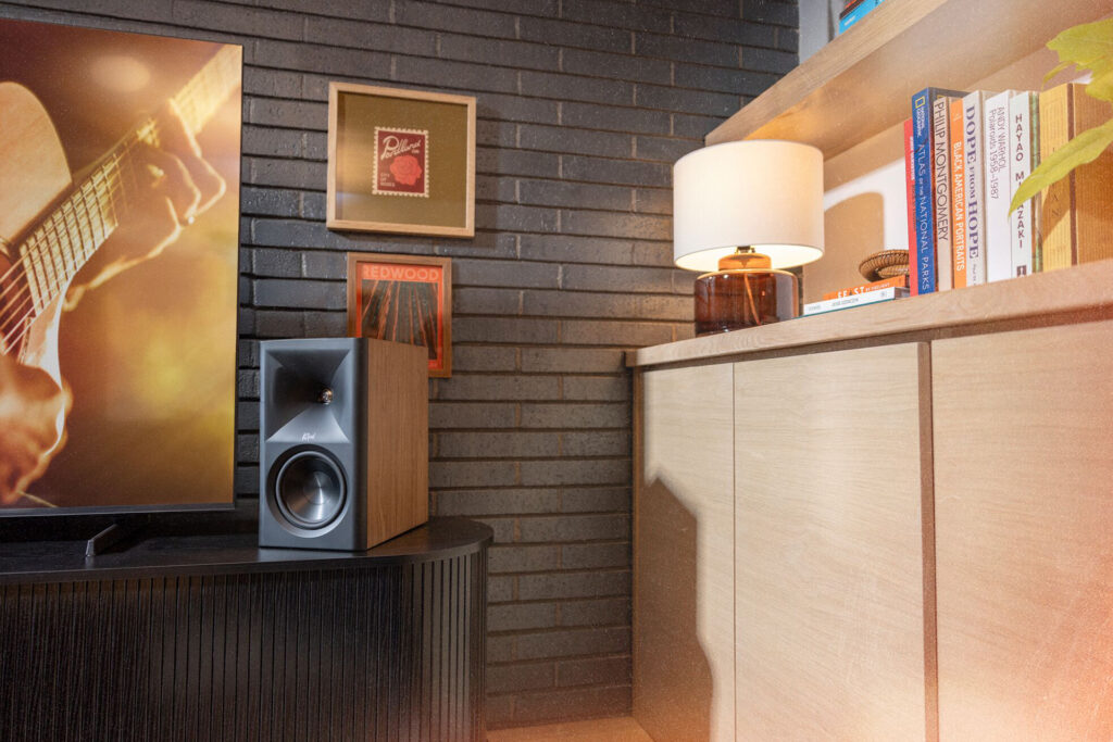 Klipsch The Fives in a lifestyle application.