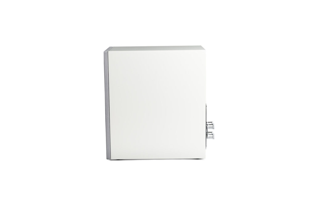 A side view of the The Paradigm Premier 120 V2 speakers.