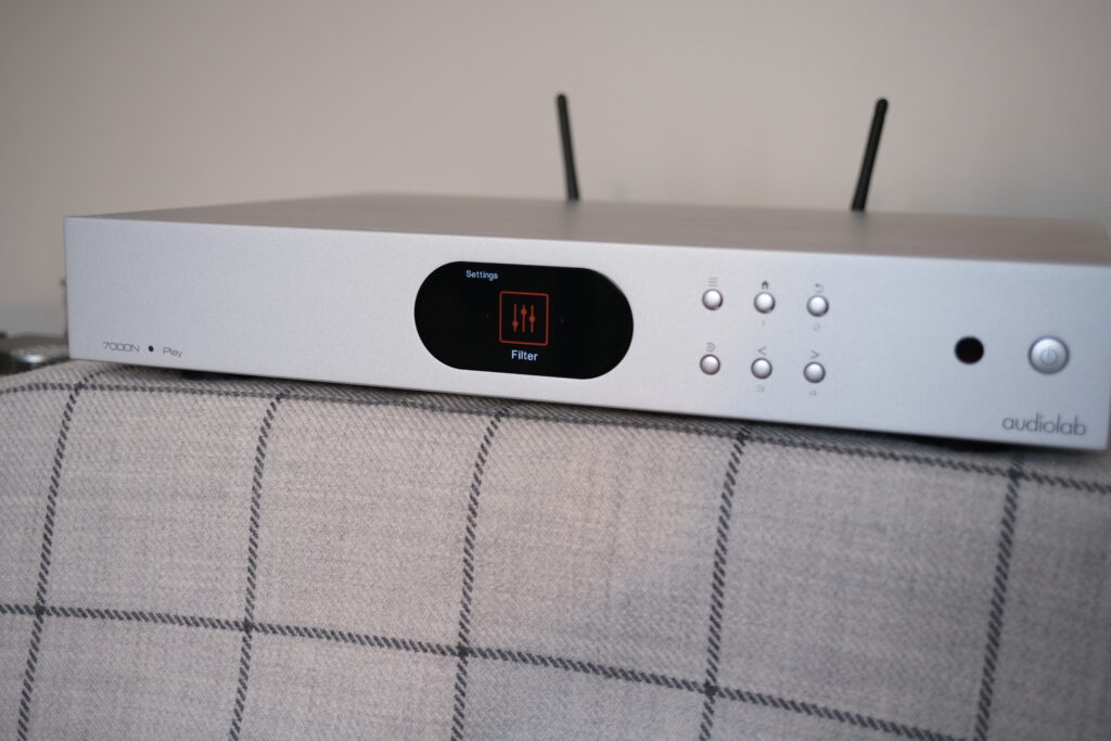 The Audiolab 7000N at Frank Picarello's home.