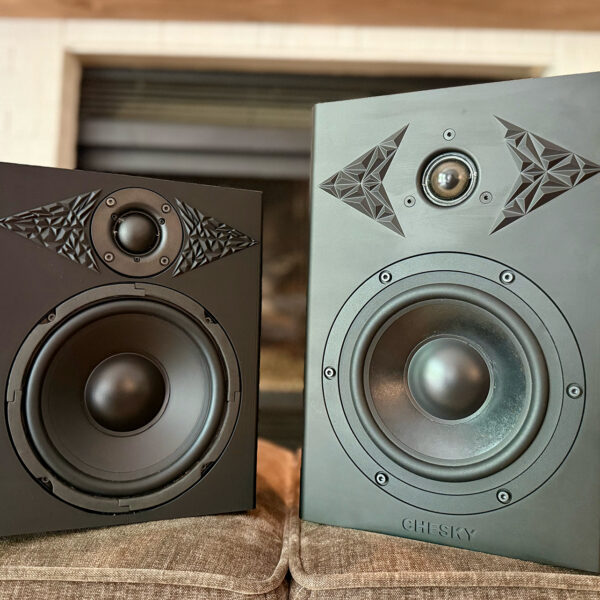 The Chesky LC-1 and LC-2 side by side at Eric Forst's house.