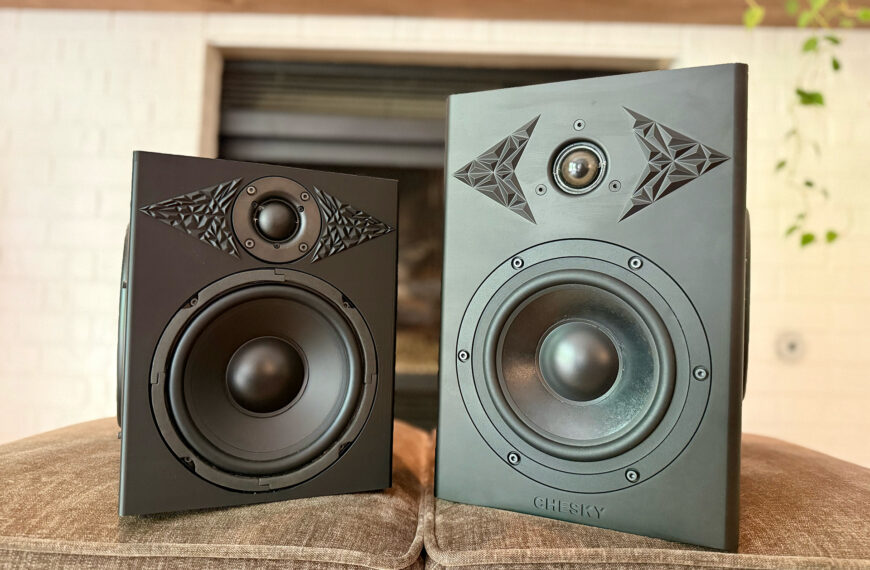 The Chesky LC-1 and LC-2 side by side at Eric Forst's house.