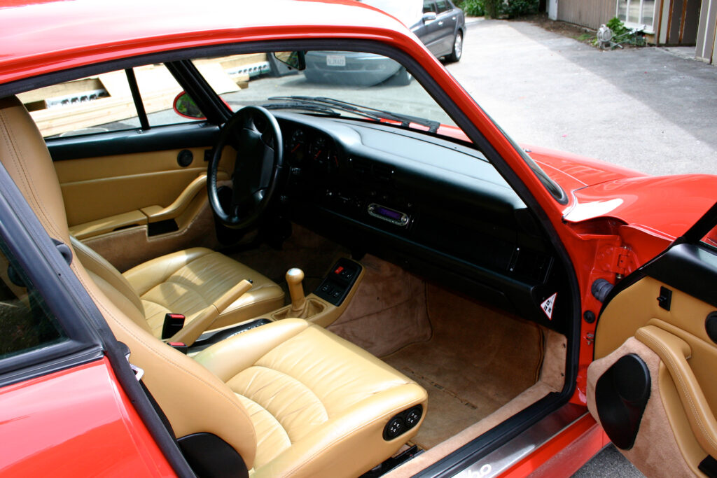 DynAudio aftermarket car duo speakers in a 1997 Twin Turbo 911 owned by FutureAudiophile.com's publisher.