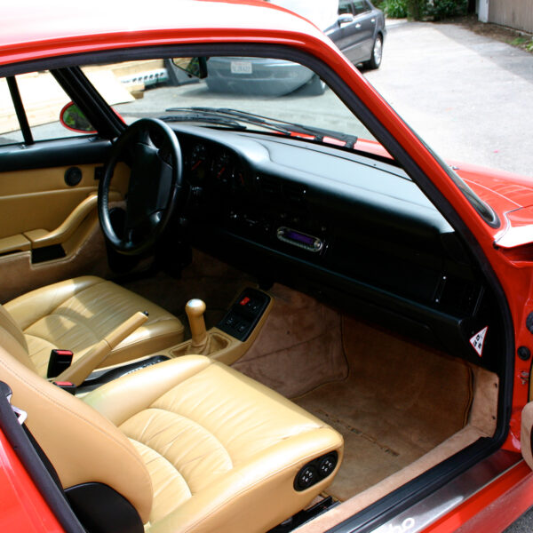 DynAudio aftermarket car duo speakers in a 1997 Twin Turbo 911 owned by FutureAudiophile.com's publisher.