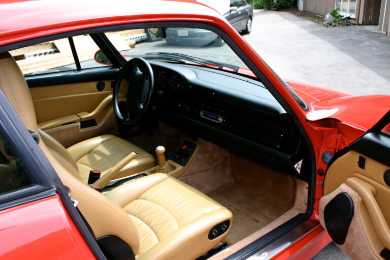 DynAudio aftermarket car duo speakers in a 1997 Twin Turbo 911 owned by FutureAudiophile.com's publisher.