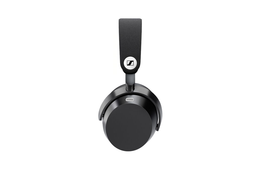 The Sennheiser MOMENTUM 5 headphones are refreshingly light on your head. 