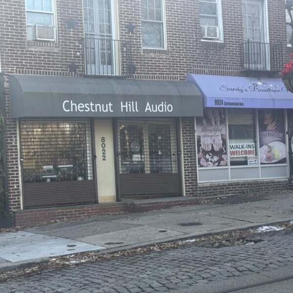 This was the local stereo store in the part of Philadelphia where Jerry Del Colliano grew up.