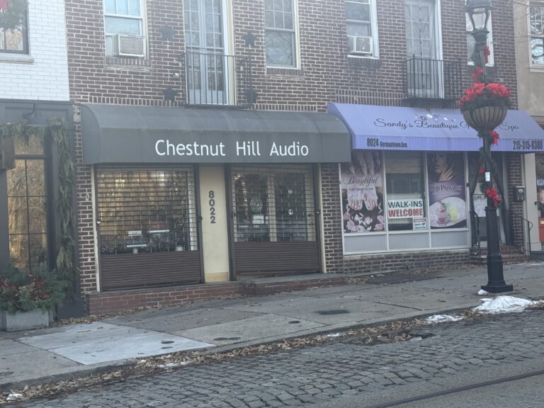 This was the local stereo store in the part of Philadelphia where Jerry Del Colliano grew up.