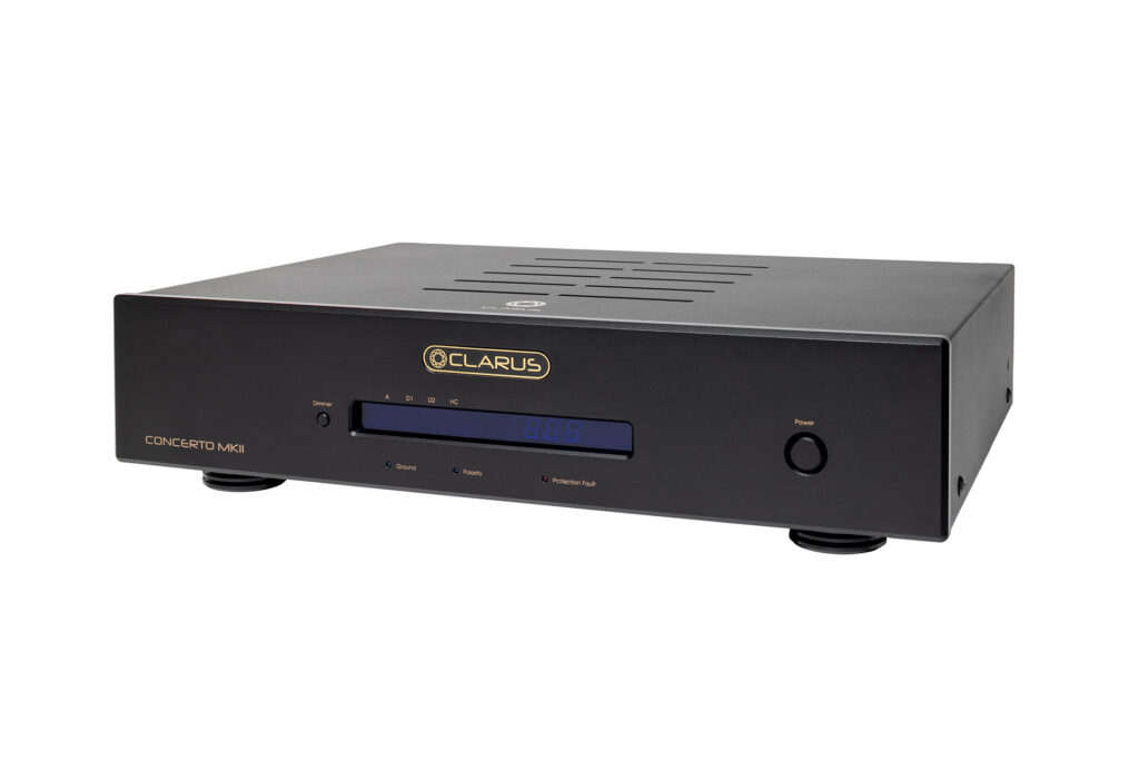 Clarus Centro MKII AV power component is heavy on weight and engineering.