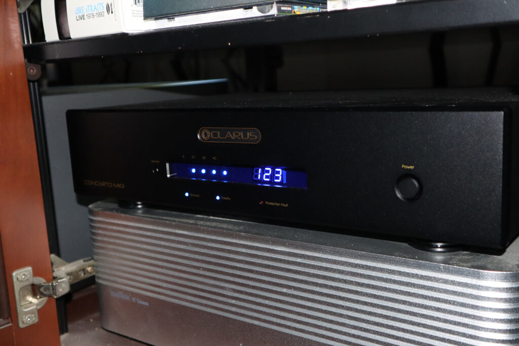 Clarus Centro MKII AV power component at Jim Swantko's house.
