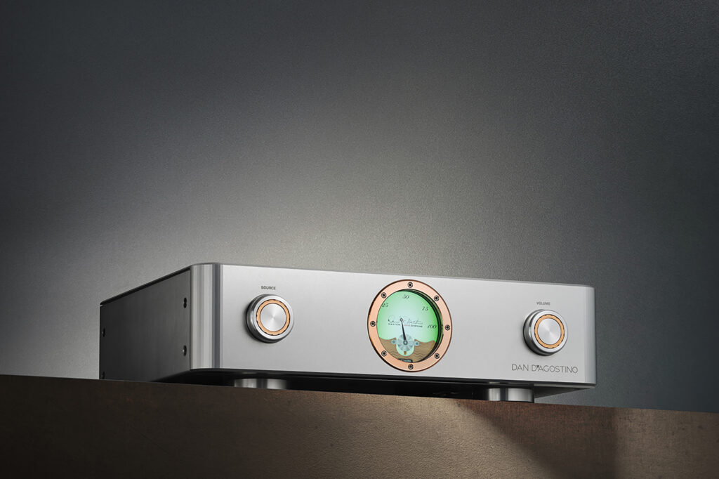 The Dan D'Agostino Pendulum integrated amp is an object d'art.