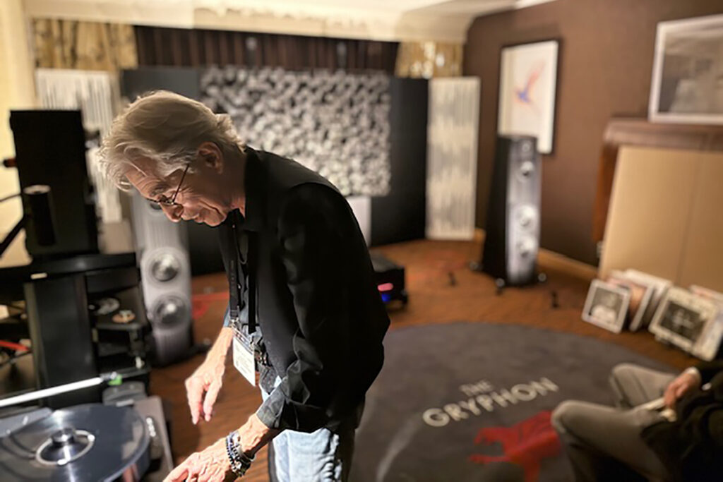 Joe Cali, owner of the toney Gryphon showroom in West Hollywood, curates one of the best audiophile listening experiences in the world.