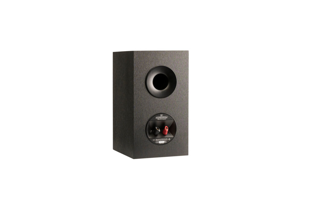 A MartinLogan Foundation B1 in black.
